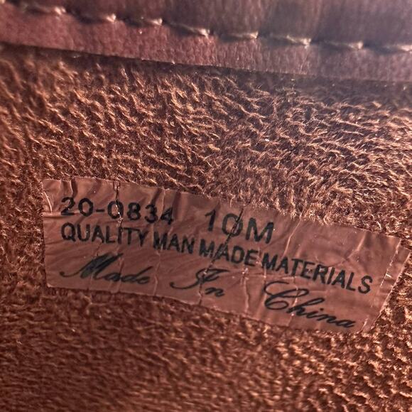 Easy Works by Easy Street Soleia Womens Slip On 10M Brown Braided Woven Clogs - Picture 6 of 11